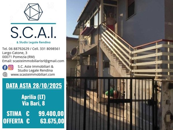 appartamento in vendita ad Aprilia