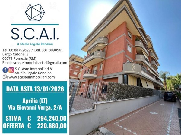 appartamento in vendita ad Aprilia
