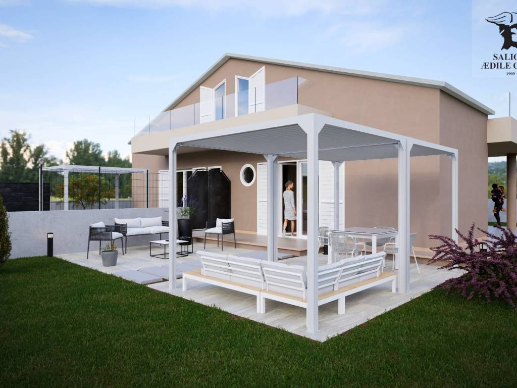 casa indipendente in vendita ad Aprilia in zona Campoleone