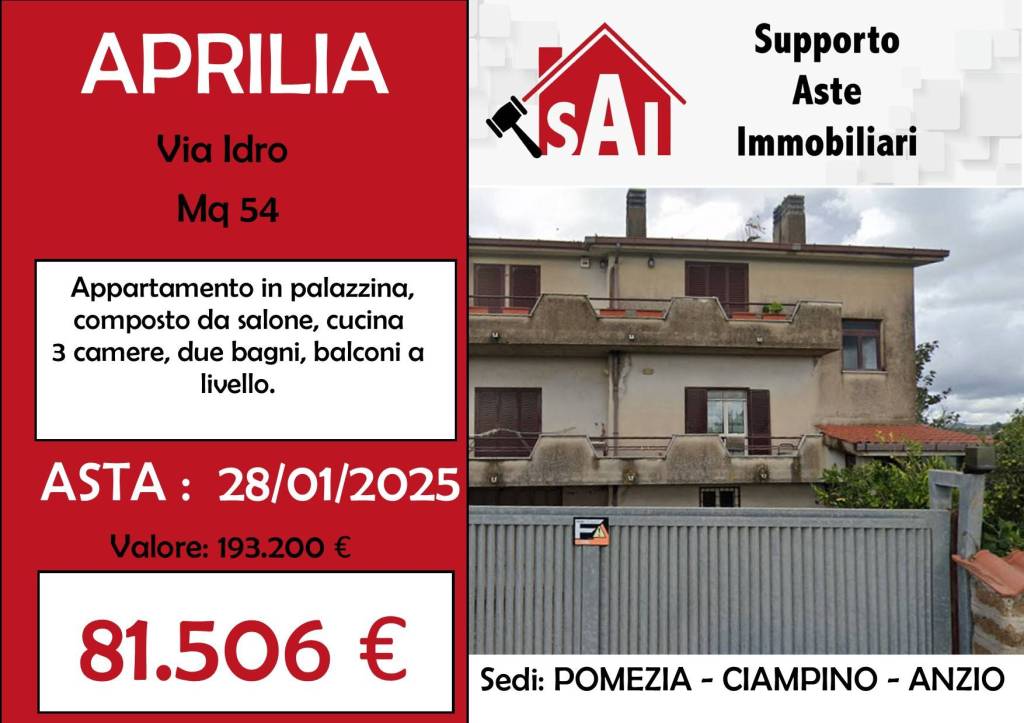 appartamento in vendita ad Aprilia in zona Campoleone