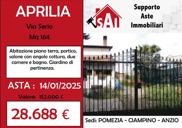 appartamento in vendita ad Aprilia in zona Genio Civile