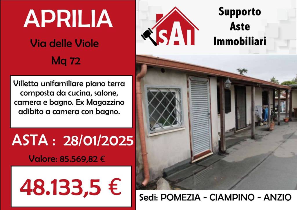 casa indipendente in vendita ad Aprilia in zona Cogna