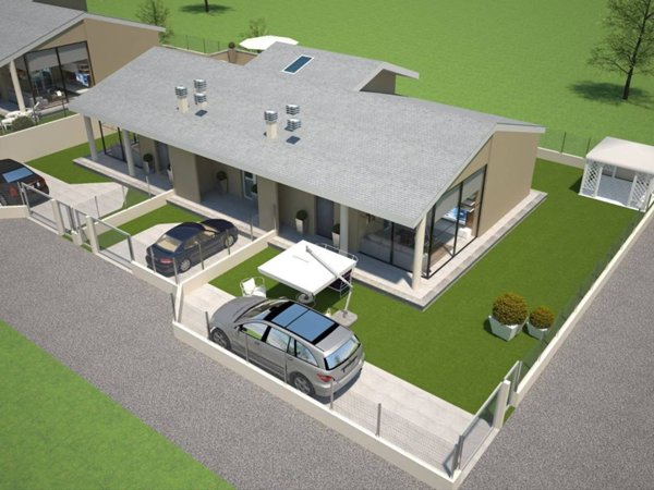 casa indipendente in vendita ad Aprilia in zona Campoleone