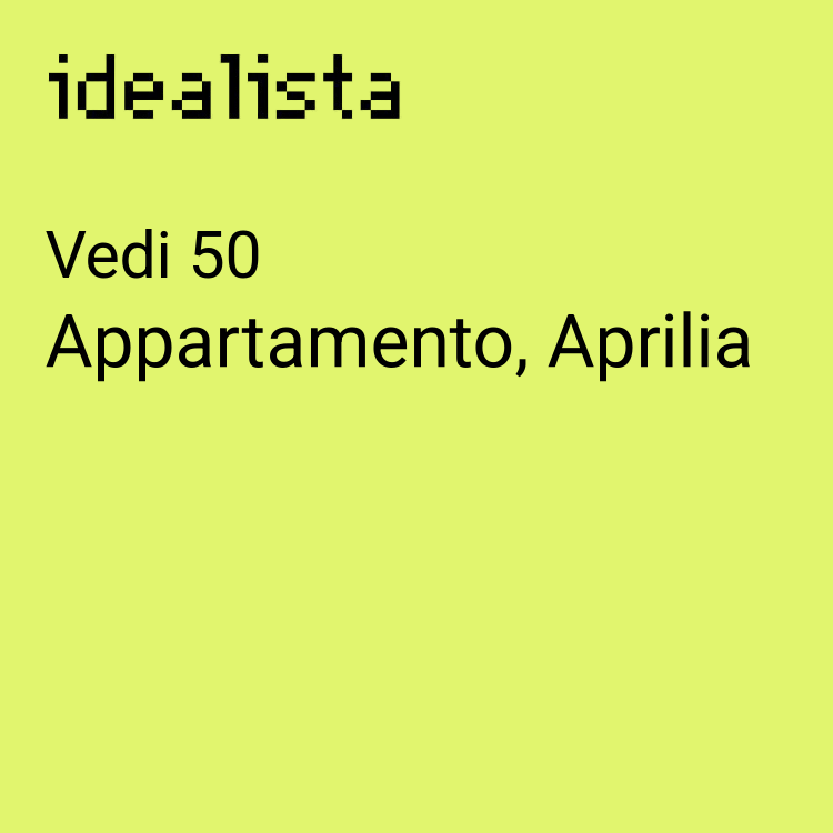 appartamento in vendita ad Aprilia