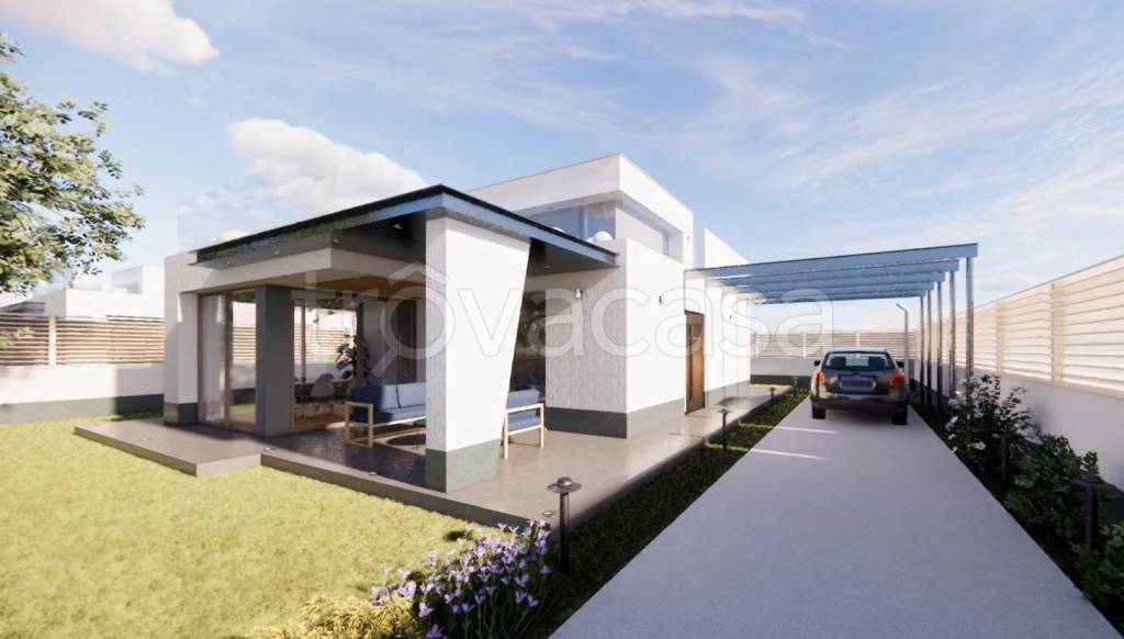 casa indipendente in vendita ad Aprilia in zona Torre del Padiglione