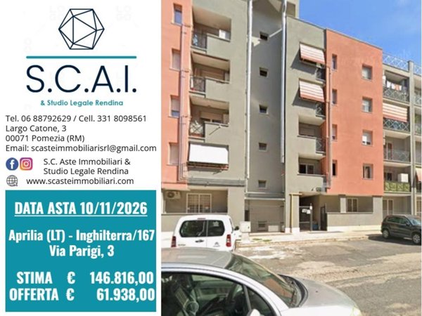 appartamento in vendita ad Aprilia