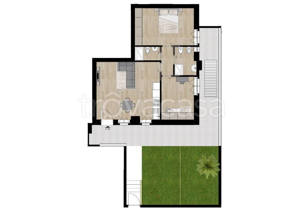 appartamento in vendita ad Aprilia