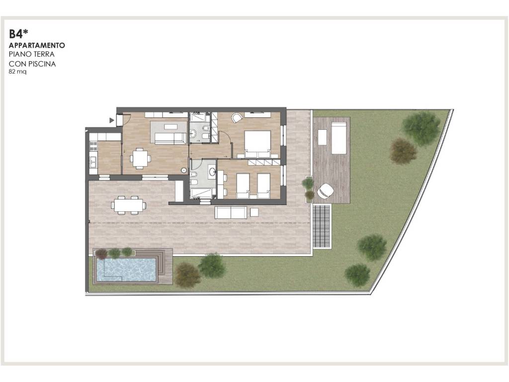 appartamento in vendita ad Aprilia