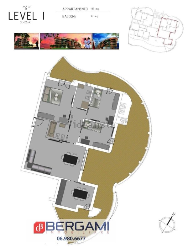 appartamento in vendita ad Aprilia