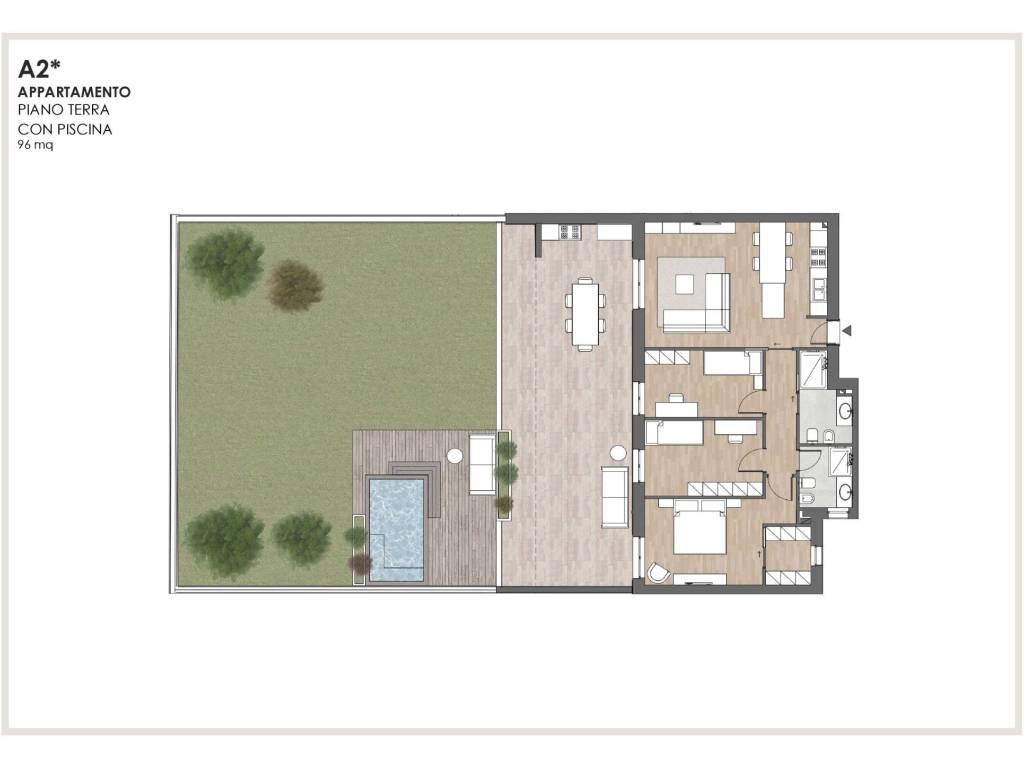 appartamento in vendita ad Aprilia