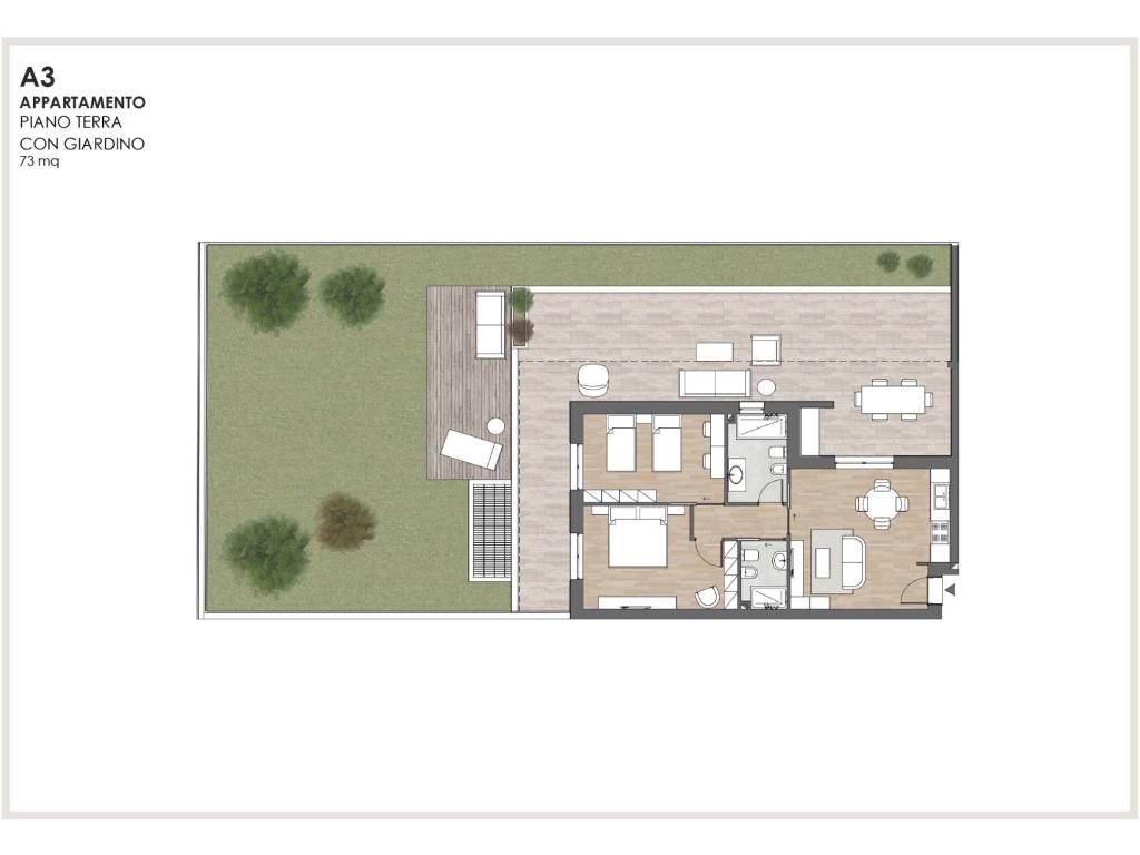 appartamento in vendita ad Aprilia