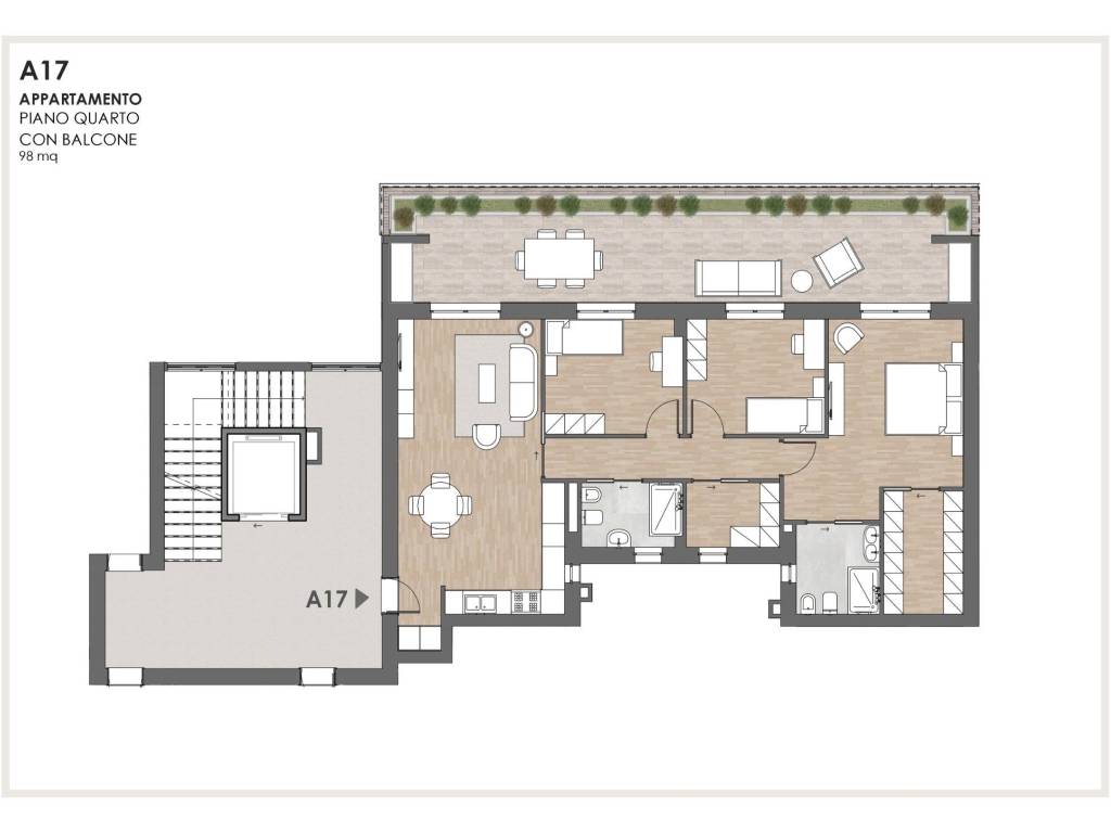 appartamento in vendita ad Aprilia