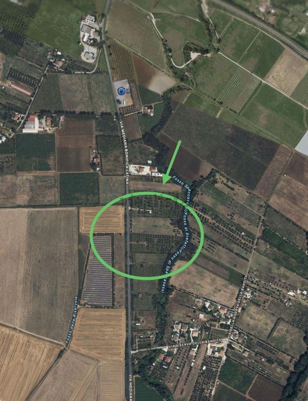 terreno agricolo in vendita ad Aprilia in zona Campoleone