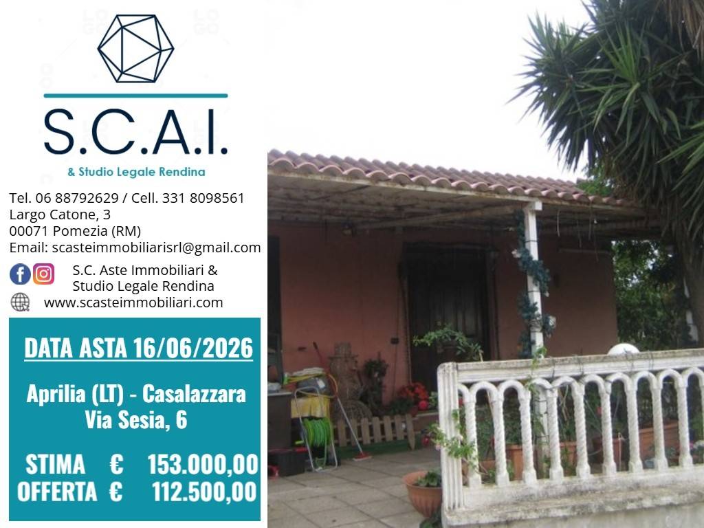 casa indipendente in vendita ad Aprilia in zona Casalazzara