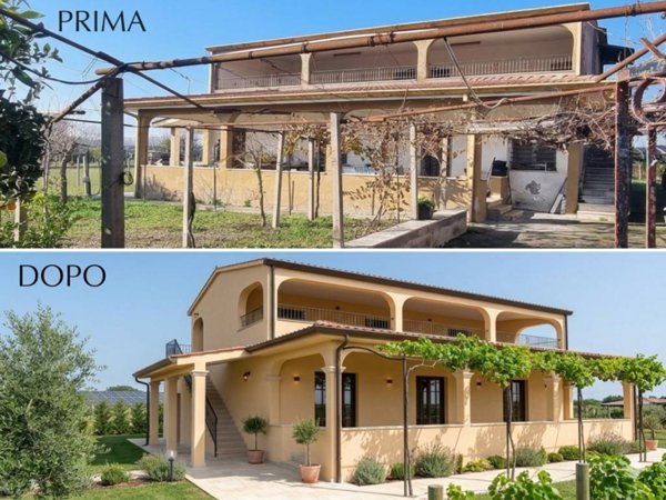 casa indipendente in vendita ad Aprilia in zona Cogna