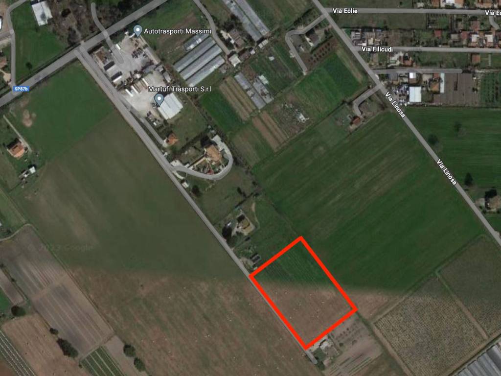 terreno agricolo in vendita ad Aprilia in zona Cogna