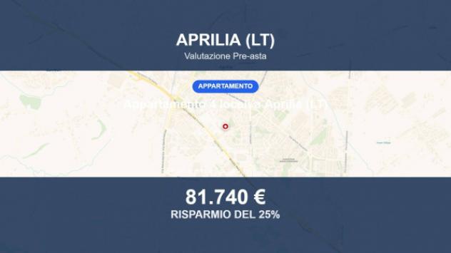 appartamento in vendita ad Aprilia