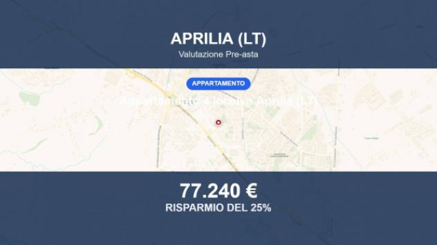 appartamento in vendita ad Aprilia