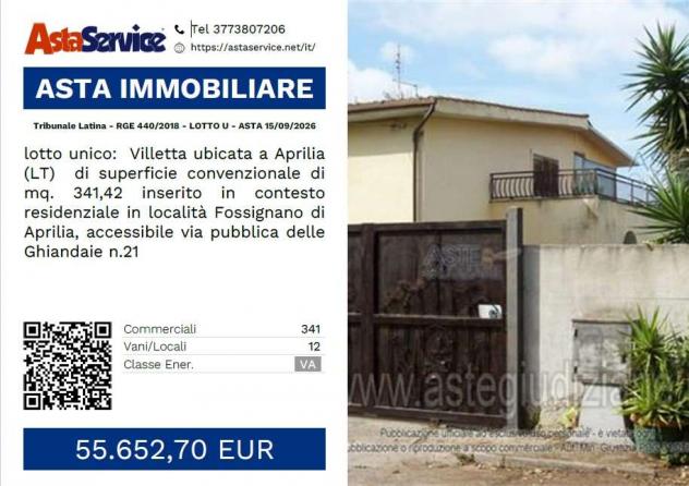 casa indipendente in vendita ad Aprilia