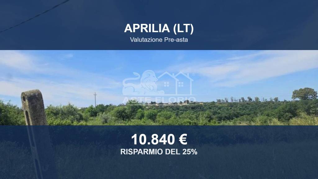 terreno in vendita ad Aprilia in zona Fossignano