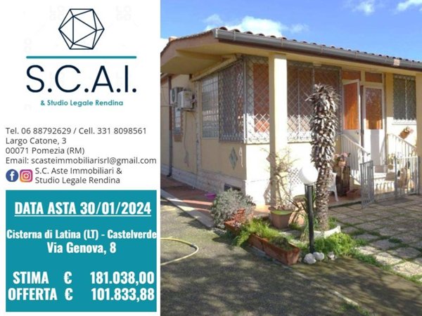 casa indipendente in vendita a Cisterna di Latina in zona Castelverde