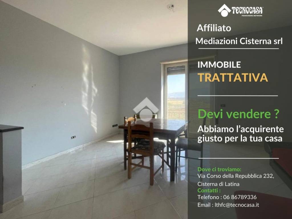 appartamento in vendita a Cisterna di Latina