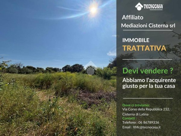 terreno agricolo in vendita a Cisterna di Latina