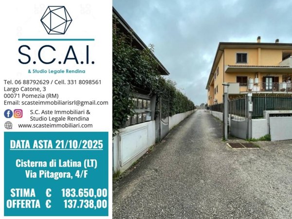 appartamento in vendita a Cisterna di Latina