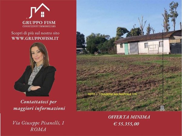 terreno agricolo in vendita a Cisterna di Latina in zona Prato Cesarino