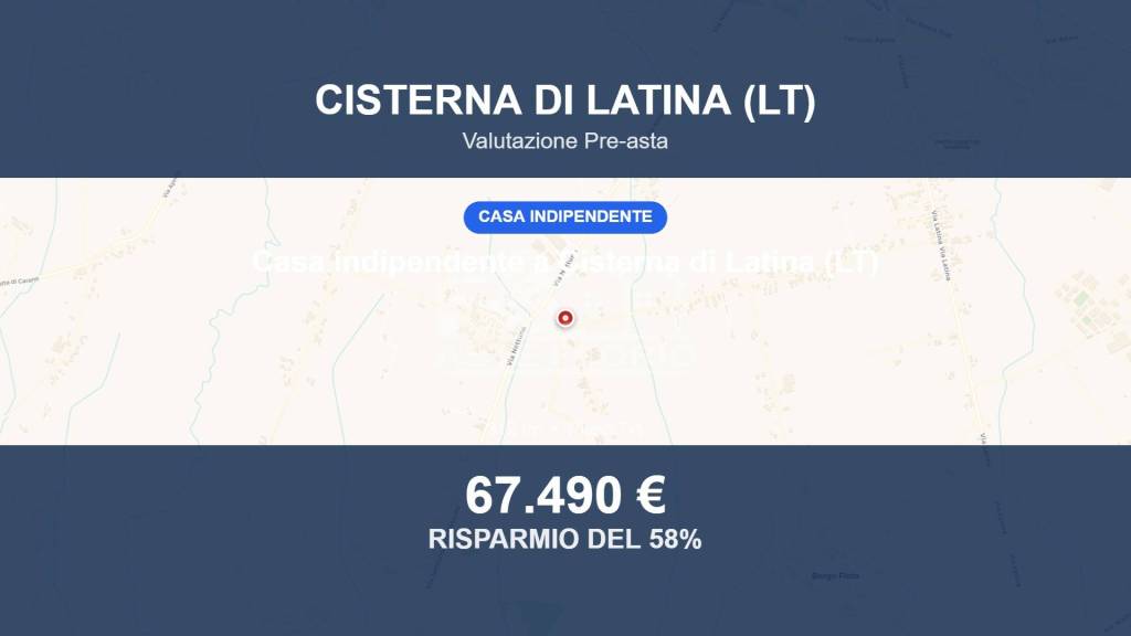 casa indipendente in vendita a Cisterna di Latina