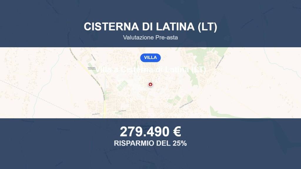 casa indipendente in vendita a Cisterna di Latina