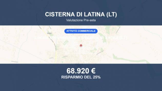 locale commerciale in vendita a Cisterna di Latina