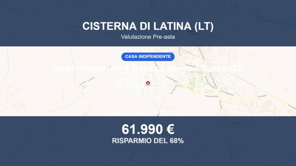 casa indipendente in vendita a Cisterna di Latina