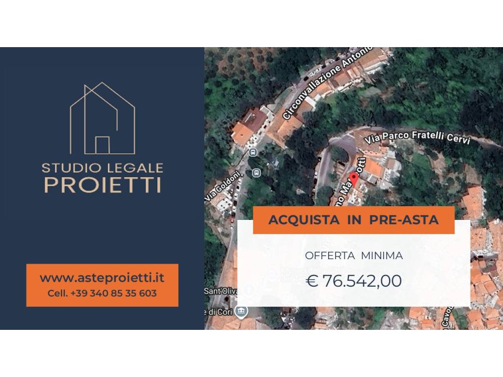 appartamento in vendita a Cori