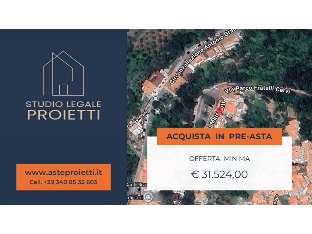 appartamento in vendita a Cori