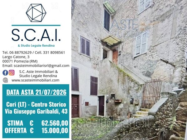 appartamento in vendita a Cori in zona Giulianello