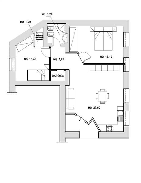 appartamento in vendita a Fondi
