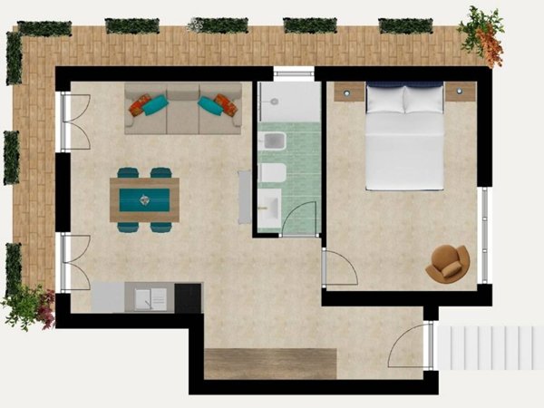 appartamento in vendita a Fondi in zona Rio Claro