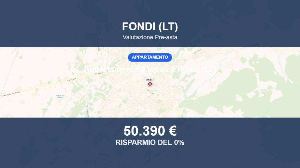 appartamento in vendita a Fondi