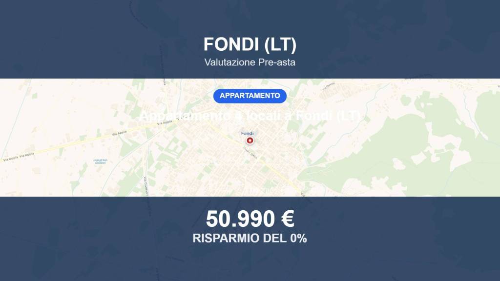 appartamento in vendita a Fondi