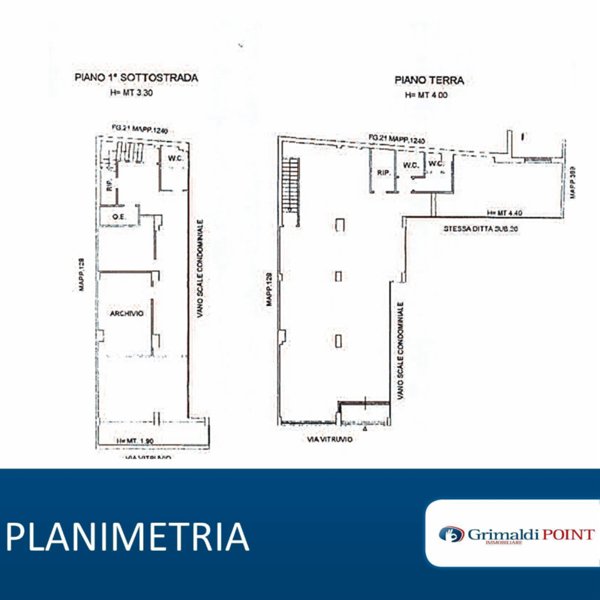 locale commerciale in vendita a Formia