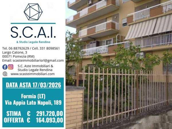 appartamento in vendita a Formia