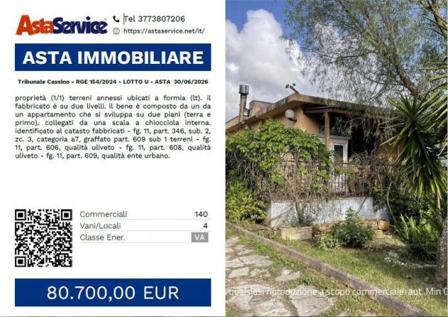 casa indipendente in vendita a Formia