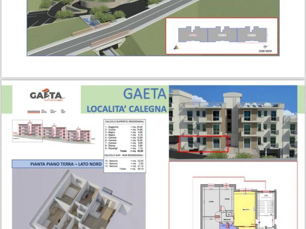 appartamento in vendita a Gaeta