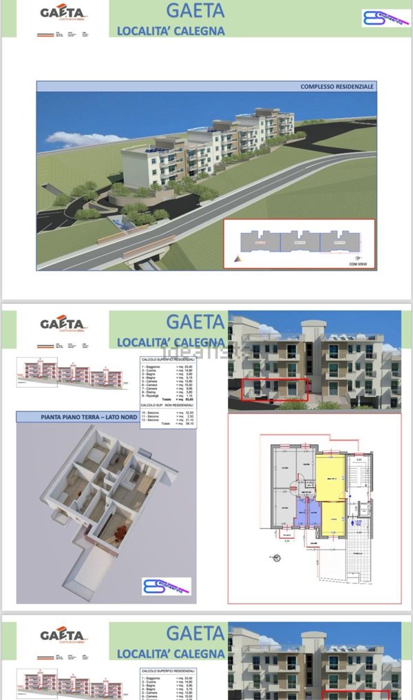 appartamento in vendita a Gaeta