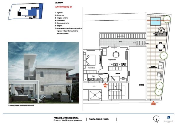 appartamento in vendita a Gaeta in zona Serapo
