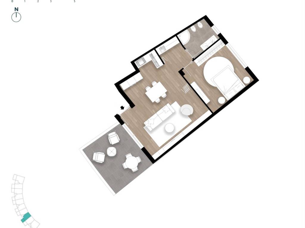 appartamento in vendita a Gaeta