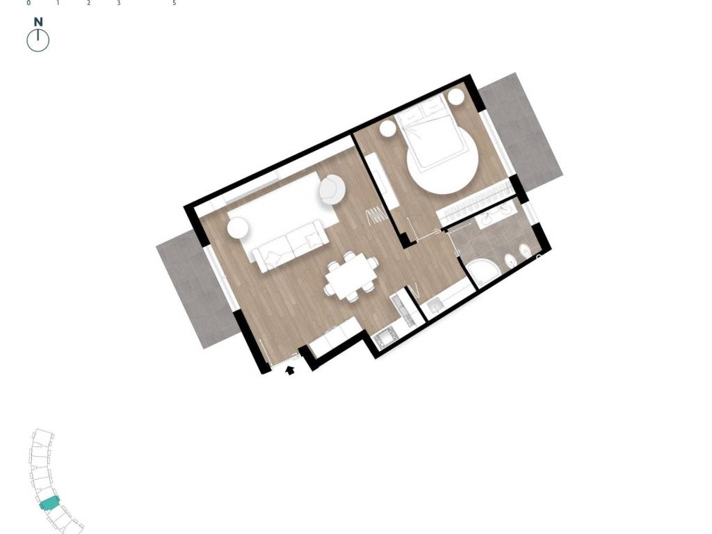 appartamento in vendita a Gaeta