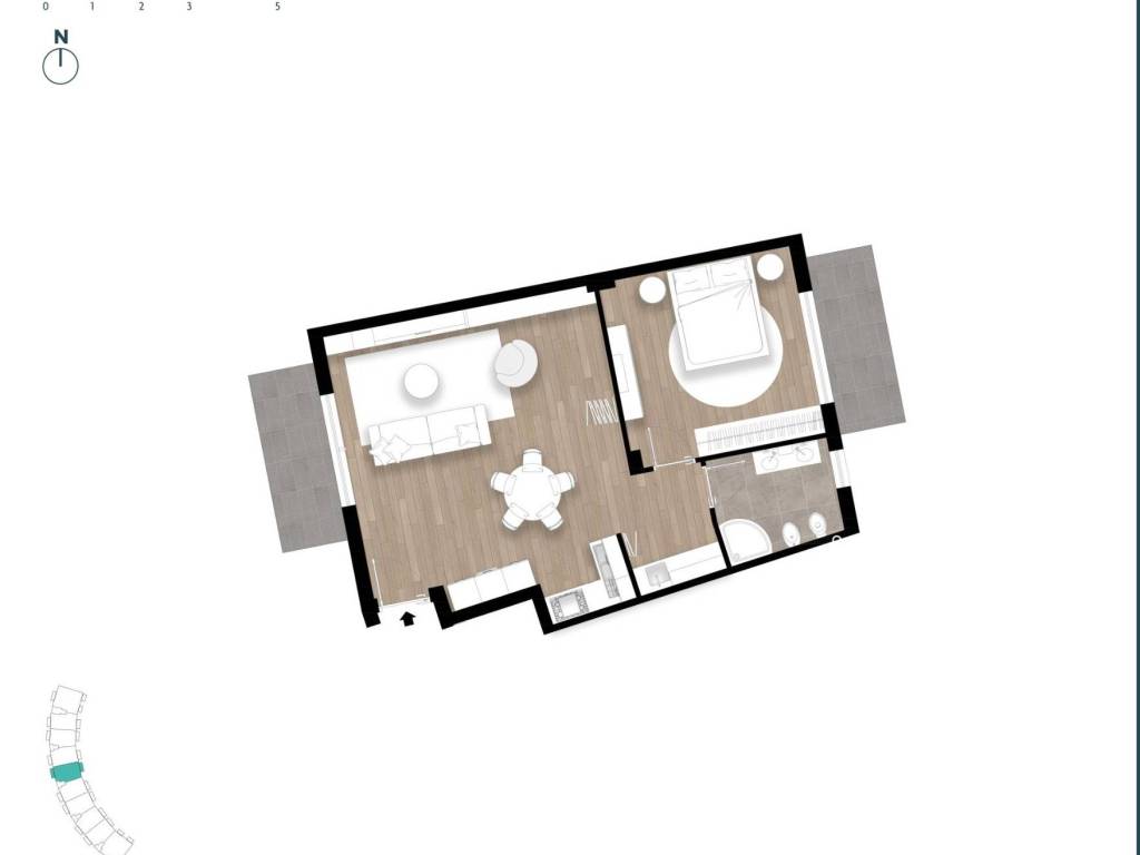 appartamento in vendita a Gaeta