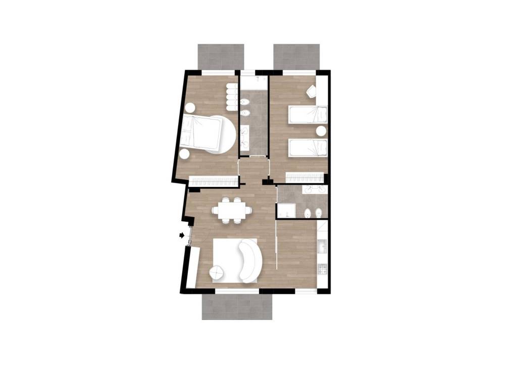 appartamento in vendita a Gaeta